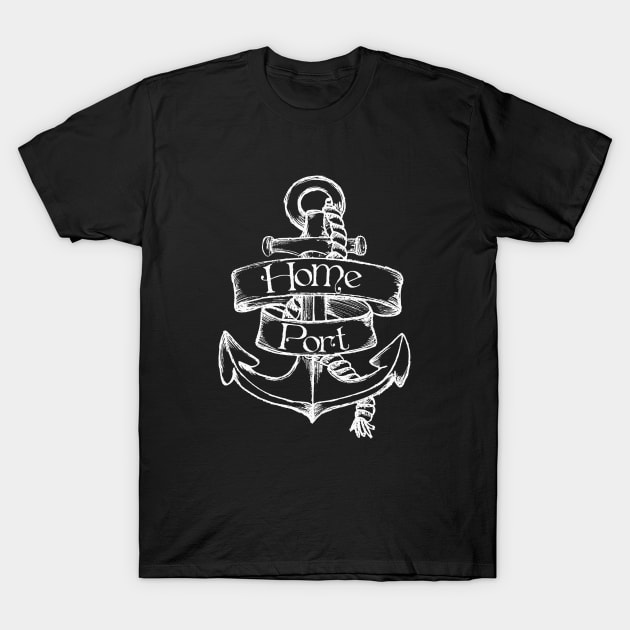 Home port T-Shirt by beangrphx